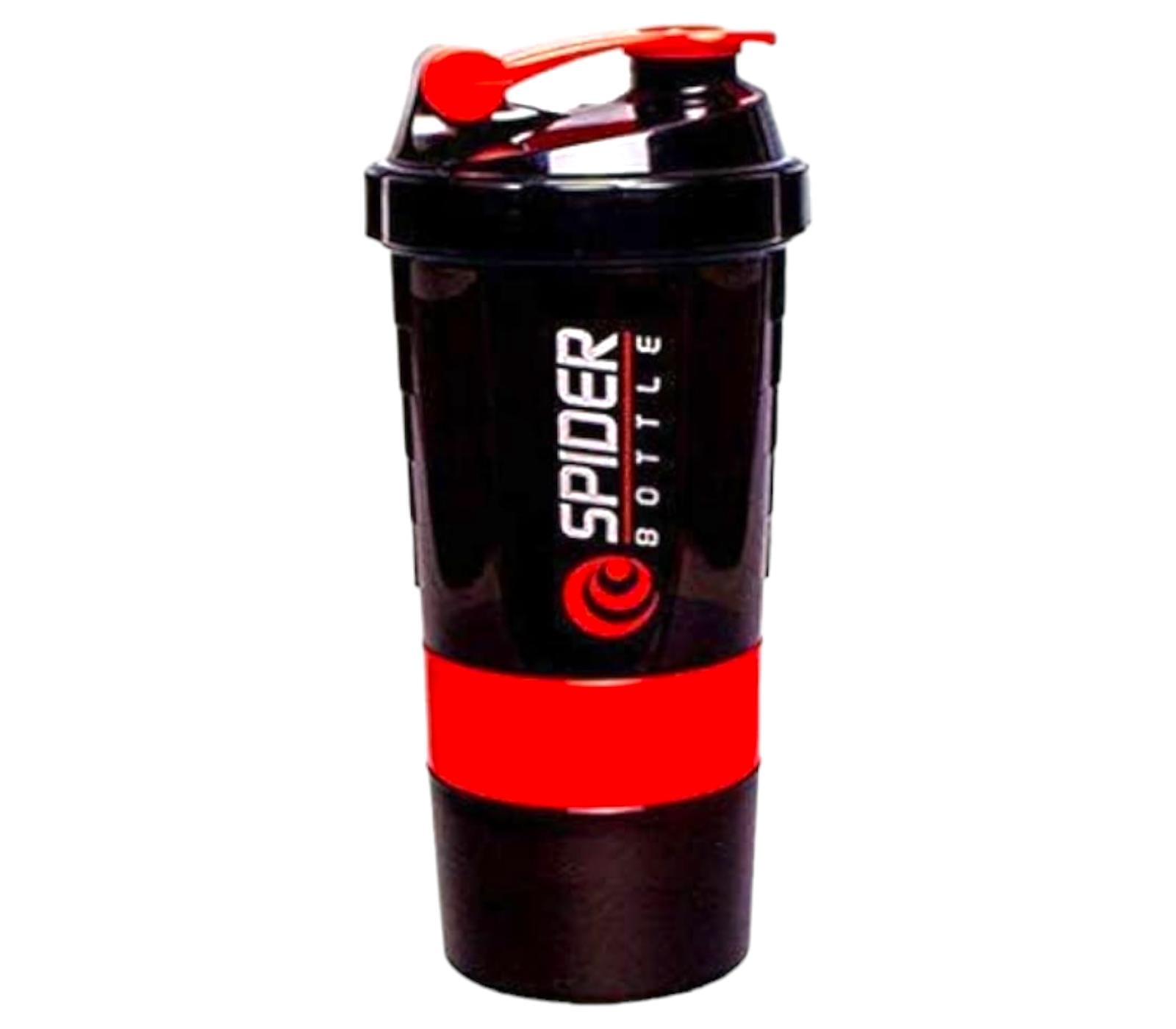 TRS Spider Gym Sipper Protein Shaker Bottle
